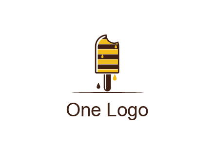 melting ice cream logo