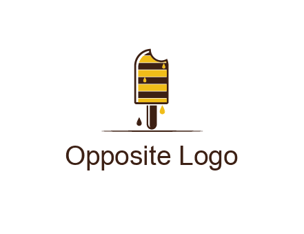 melting ice cream logo