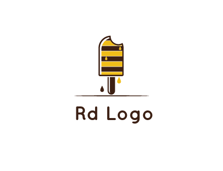melting ice cream logo