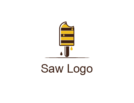 melting ice cream logo