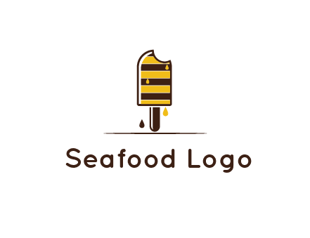 melting ice cream logo