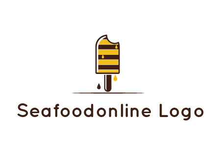 melting ice cream logo