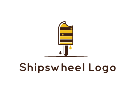 melting ice cream logo