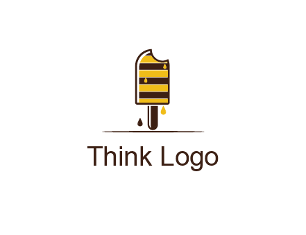 melting ice cream logo