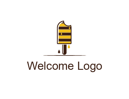 melting ice cream logo