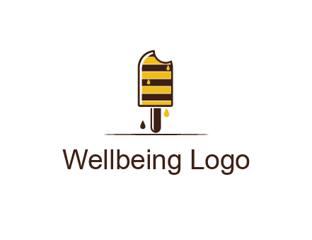 melting ice cream logo