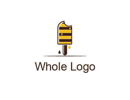 melting ice cream logo