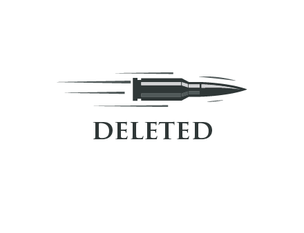 flying bullet illustration