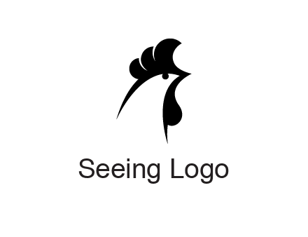 rooster head symbol
