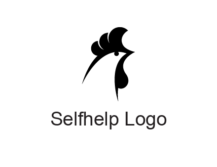 rooster head symbol