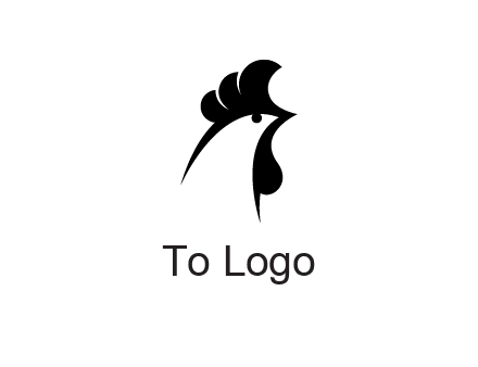 rooster head symbol