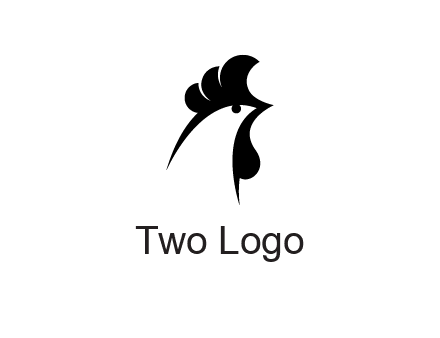 rooster head symbol