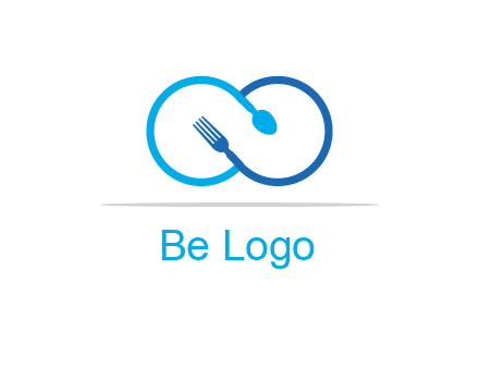fork spoon icon catering logo