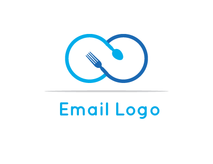 fork spoon icon catering logo