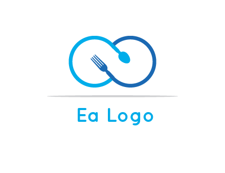 fork spoon icon catering logo