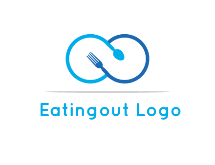 fork spoon icon catering logo