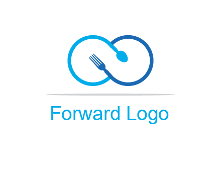 fork spoon icon catering logo