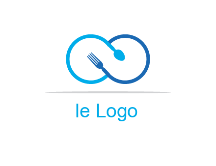 fork spoon icon catering logo