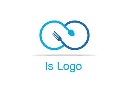 fork spoon icon catering logo
