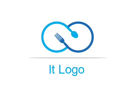 fork spoon icon catering logo