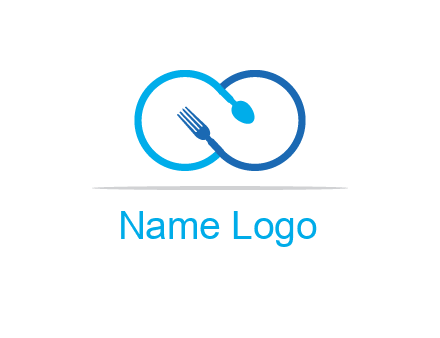 fork spoon icon catering logo