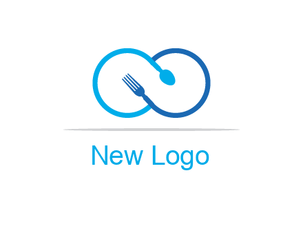 fork spoon icon catering logo