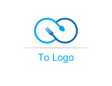 fork spoon icon catering logo
