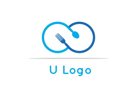fork spoon icon catering logo
