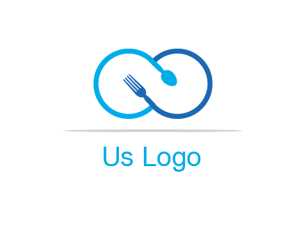 fork spoon icon catering logo