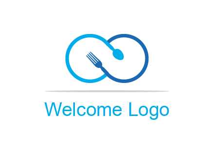 fork spoon icon catering logo