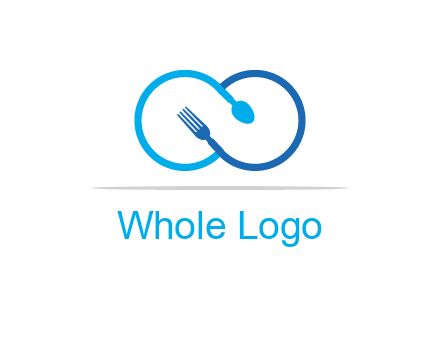fork spoon icon catering logo
