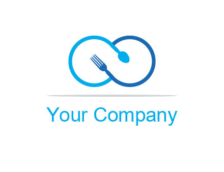 fork spoon icon catering logo