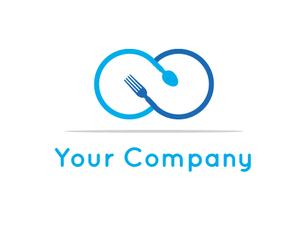 fork spoon icon catering logo