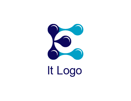 letter E logo