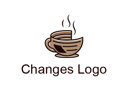 Printed mug Logo Design