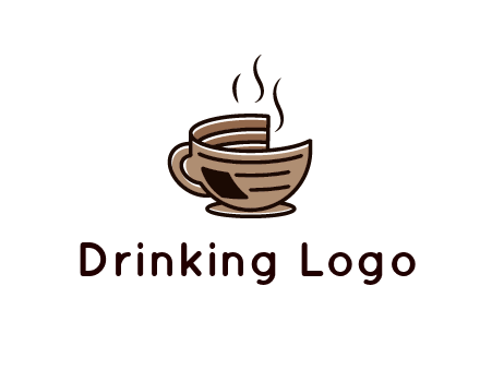 Printed mug Logo Design