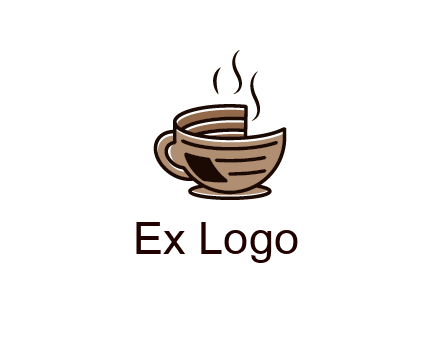 Printed mug Logo Design