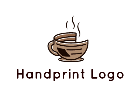 Printed mug Logo Design