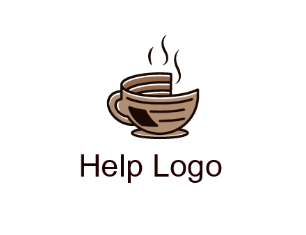 Printed mug Logo Design