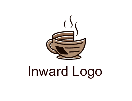 Printed mug Logo Design