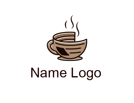 Printed mug Logo Design