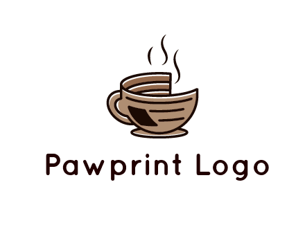 Printed mug Logo Design
