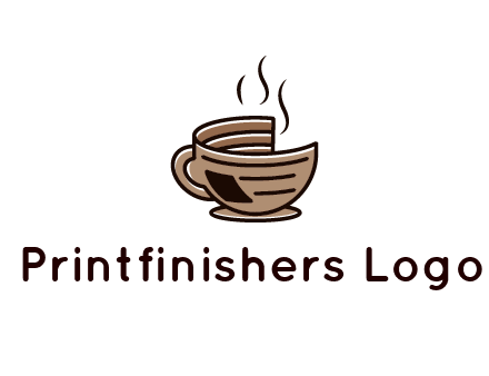Printed mug Logo Design