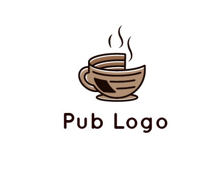 Printed mug Logo Design