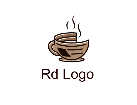 Printed mug Logo Design