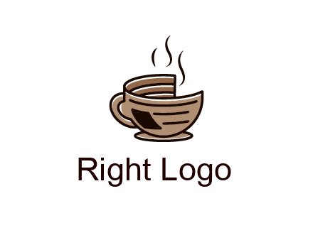 Printed mug Logo Design