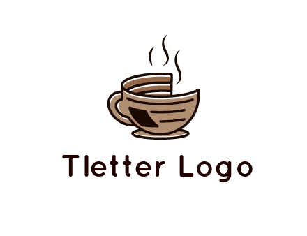Printed mug Logo Design