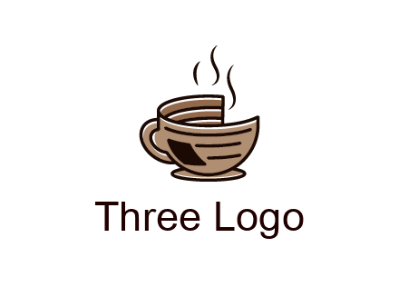 Printed mug Logo Design