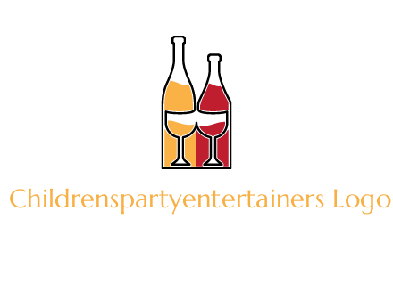 bottles beverage logo