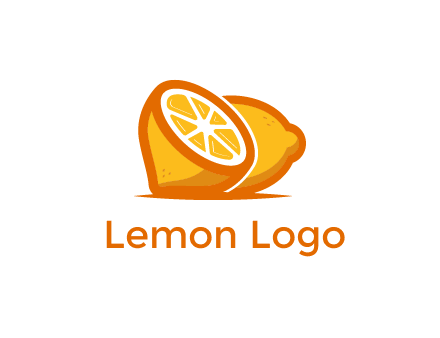 sliced lemon with a whole one